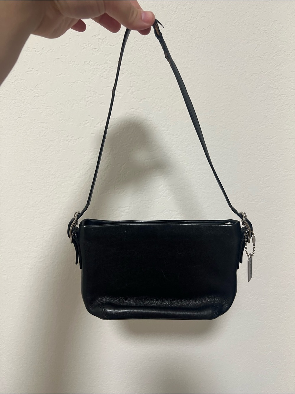 Coach Vintage Pochette Mini Leather Shoulder Bag